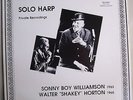 SONNY BOY WILLIAMSON Walter Shakey Horton LP Solo Harp HARMONICA Private 1963