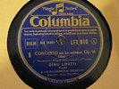 4 x 78 RPM DINU LIPATTI / KARAJAN - SCHUMANN piano concerto in A minor Op. 54