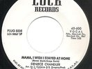 Deniece Chandler - Mama, I Wish I Stayed At Home - Lock - Northern Soul