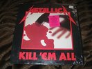 METALLICA KILL 'EM ALL  ELEKTRA PRESSING W/BONUS SONGS RARE LP