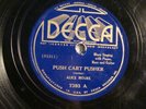 SUN DECCA 7393-ALICE MOORE-PUSH CART PIUSHER / UNLICKY PLAY BLUES