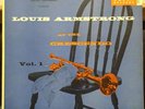 LOUIS ARMSTRONG at the crescendo vol 1 LP VG Promo DL 8168 Decca 1955 Mono USA