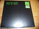 TALKING HEADS FEAR OF MUSIC GREEN COLORED LP Record Vinyl Limited 500