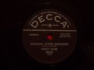 RARE Patsy Cline 'Walkin' After Midnight' 1957 Decca Label 78 RPM VG++