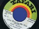 1215 EARL MOODIE-LOVE WON'T LET ME WAIT-1975-TAFARI -BULLWACKIE- REGGAE 45 7