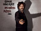 QUIQUE GONZALEZ --  DELANTERA MITICA LP N43  FIRMADO