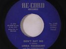 rare Soul Funk 45 LINDA TOUSSAINT don't say no Hear