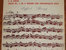 Raffaele ALTWEGG cello BACH cello suites n° 3 RARE LP