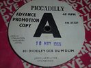 JIMMY JAMES & The Vagabonds Hi Diddley Dee Dum Dum 7
