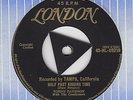 TOMMY DAVIDSON Half Past Kissing Time (LONDON) Gold Tri Centre UK 45