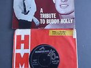 MIKE BERRY 'A TRIBUTE TO BUDDY HOLLY' & 'LONELINESS'  HMV MONO 7