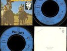 45T JOHNNY HALLYDAY B.O. FEUILLETON TV : LE SOLEIL SE LEVE A L'EST  PHILIPS 1967