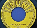 The SUNRAYS 45 The Lonely Hours SUN 293 VG ORIGINAL 1958   Rockabilly