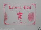 Lacuna Coil *Broken Crown Halo* New Sealed LP Bootleg #313/500 Cristina Scabbia