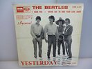 BEATLES-YESTERDAY+ 3-SPANISH 1965 7 INCH E.P. SINGLE VINYL-EX/EX