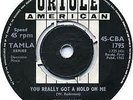 The Miracles -  You really got a hold on me/Happy Landing.  ORIOLE AMERICAN