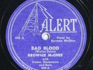 78 RPM -- Brownie McGhee, Alert 406, E+ / E-