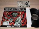 DEATHROW LP - LIFE BEYOND / 1992 WEST VIRGINIA RECORDS METAL in MINT - RAR