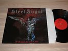 STEEL ANGEL LP - AND THE ANGELS WERE MADE OF STEEL / 1985 DEVILS in MINT - RARE