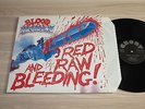 BLOOD MONEY LP - RED RAW AND BLEEDING / 1986 EBONY RECORDS METAL in MINT - RARE
