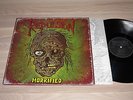 REPULSION LP - HORRIFIED / 1989 NECROSIS EARACHE RECORDS PRIVATE in NM - RARE