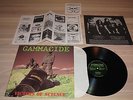 GAMMACIDE LP - VICTIMS OF SCIENCE / 1989 WILD RAGS RECORDS METAL in MINT - RARE
