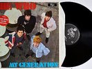 THE WHO My Generation Original Virgin Records UK MONO Near Mint LP Porky Prime