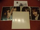 THE BEATLES WHITE ALBUM ULTRA LOW NUMBER 594 SWEDISH EXPORT 2 LP VINYL COMPLETE