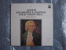  SANDOR VEGH BACH SONATAS&PARTITAS 3LP JAPAN 1st STEREO
