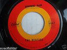 THE BEATLES RARE 1968 CAPITOL DOME TARGET LABEL Nowhere Man  45 NM
