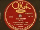 Clarence Williams' Washboard Band, Okeh 8706, EE+
