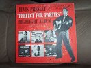 ELVIS PRESLEY  PROMO RECORD PERFECT FOR PARTIES SPA 7-37 MINT