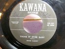 ROCKABILLY, RARE,  EDDY CLEARY - Think It Over Baby/I Don't Care KAWANA 1959