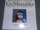 Les Miserables Original Broadway Soundtrack Vinyl Record 12