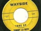 Rockabilly 45-Tommy La Beff (Sleepy LaBeef)-Tore Up b/w Lonely-Wayside 1054