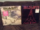 BL'AST  -  RARE WISHINGWELL RECORDS 1ST PRESS + ITS IN MY BLOOD LPS (BLACK FLAG