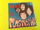 THE KINKS-PLASTIC MAN / KING KONG-RARE DUTCH ONLY+PS