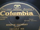 UKULELE IKE 78rpm Just A Sweetheart Roses Of Yesterday COLUMBIA 1578D Mint