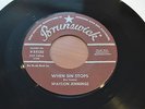 Rockabilly 45 buddy holly & waylon jennings when sin stop near mint like new
