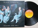 BLACK SABBATH. HEAVEN & HELL. ORIG. UK LP.1980. FULLY SIGNED. RONNIE JAMES DIO