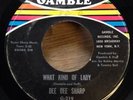 DEE DEE SHARP northern soul 45 What Kind Of Lady/You're Gonna Miss Me   Gamble