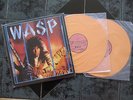 W.A.S.P. orange vinyl double LP Inside the electric circus NM WASP very rare