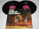 2 LP THE KINKS (RAY DAVIES) - HISTORY VOL. 1 ORIGINAL PYE-VOGUE 1970 SEHR RAR