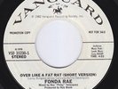 FONDA RAE Over Like A Fat Rat SUPERB modern soul boogie RARE US 45 Leroy Burgess