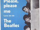 BEATLES Please Please Me RARE M- Sweden 45 LIGHT BLUE sleeve unique swedish p/s