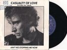 JOHNNY HALLYDAY CASUALTY OF LOVE BASHUNG 45 T  ESPAGNE SPAIN ESPAGNOL ESPANA