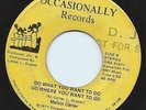 Memphis Modern Soul 45 Melvin Carter 'Love Sacrifice' 'Do What You Want' Listen