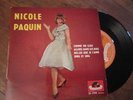 FRENCH 45T EP NICOLE PAQUIN YEYE GIRL POP MOD FREAKBEAT