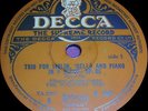 Budapest Trio Rare Decca 78 Set Dvorak -  String Trio For Violin , Cello & Piano