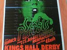 Sex Pistols + Clash Original POSTER Concert Tour Kings Hall Derby UK 1976 Rare 7